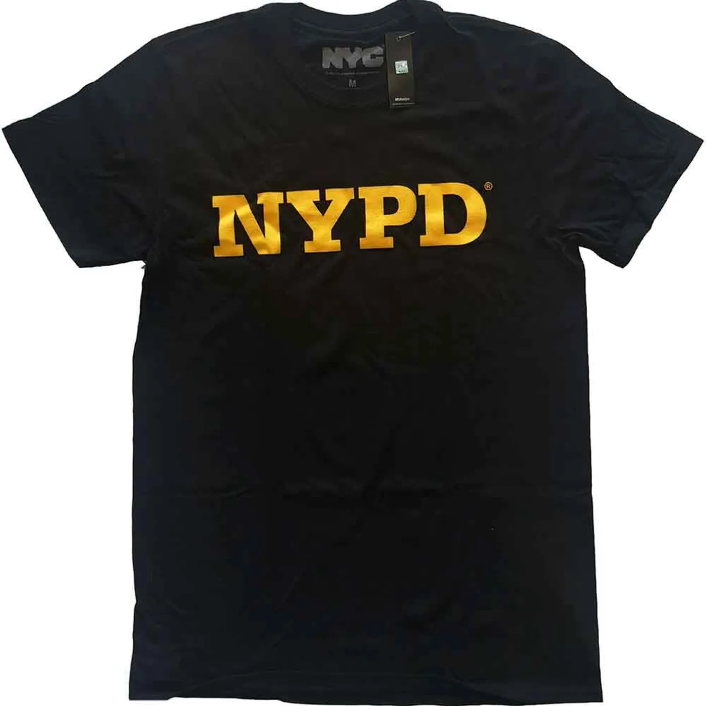 NYC T Shirt - NYPD Text Logo