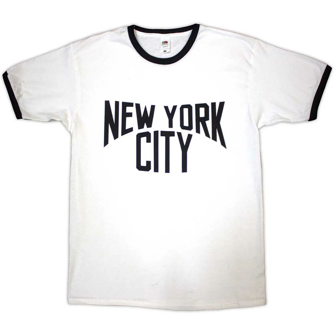 NYC T Shirt - Text Logo Ringer