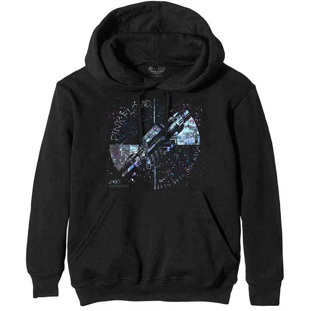 Pullover Hoodie - Machine Greeting Blue