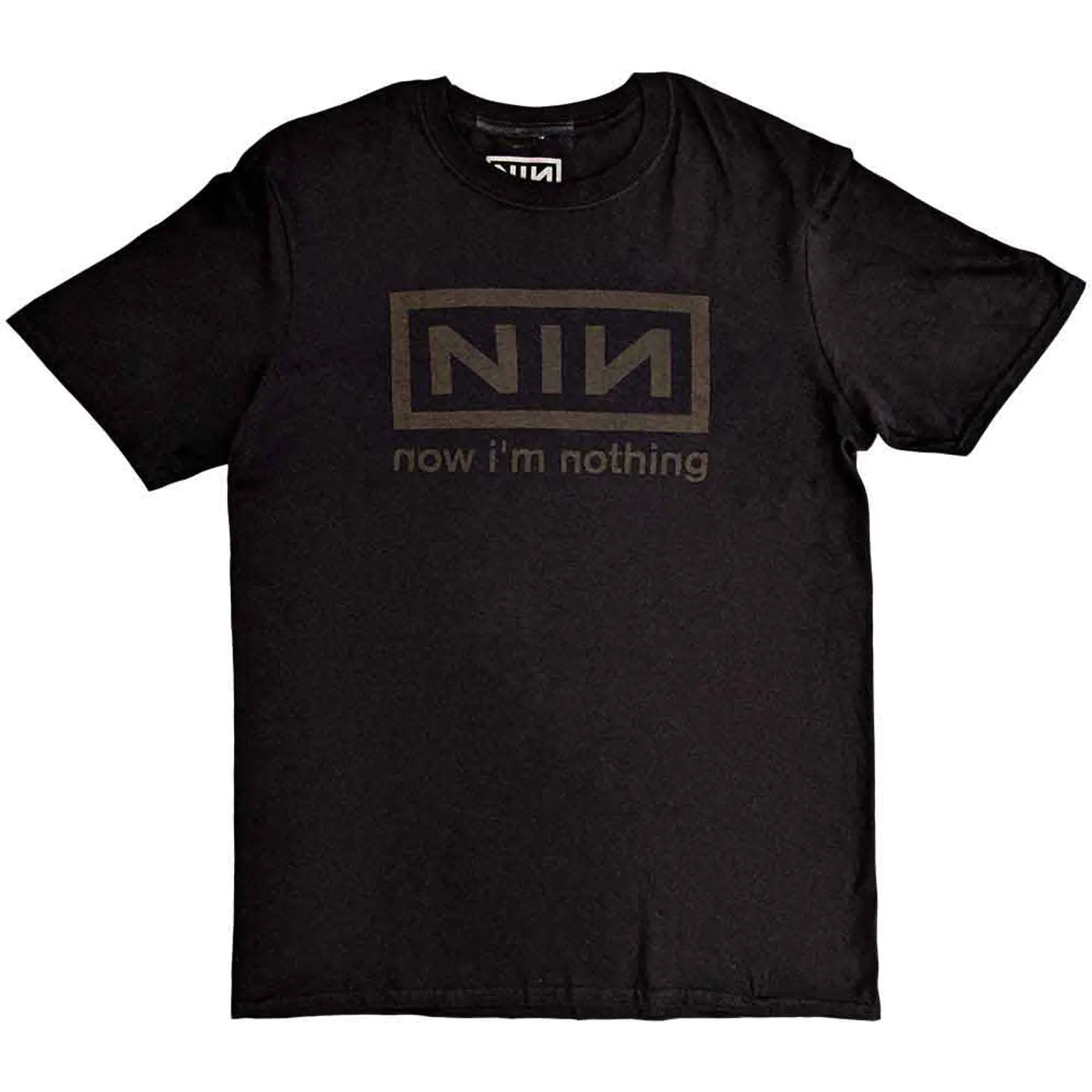 Nine Inch Nails T Shirt - Now Im Nothing