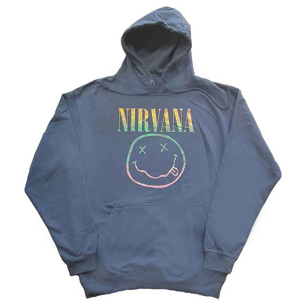 Pullover Hoodie - Sorbet Ray Happy Face