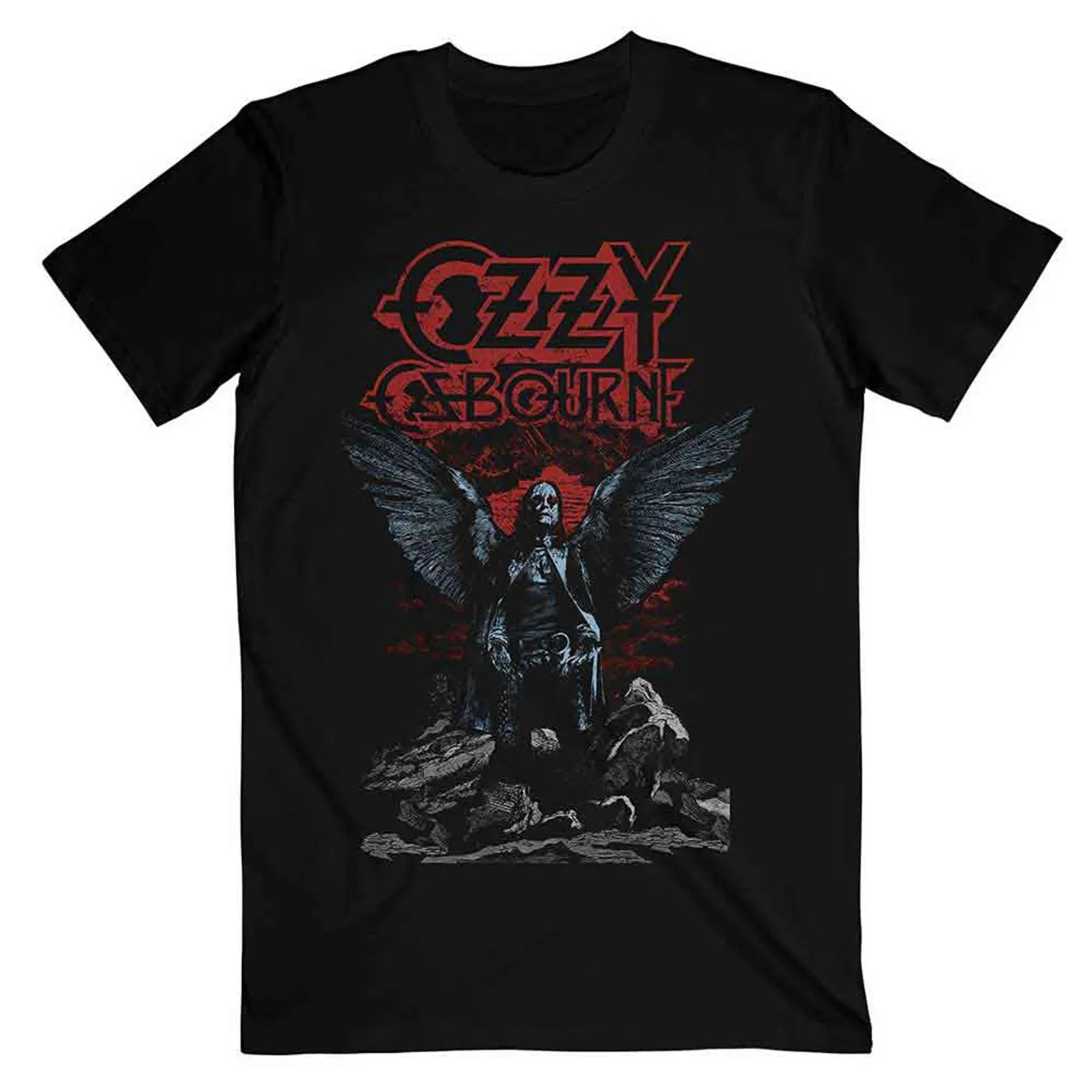 Ozzy Osbourne T Shirt - Angel Wings
