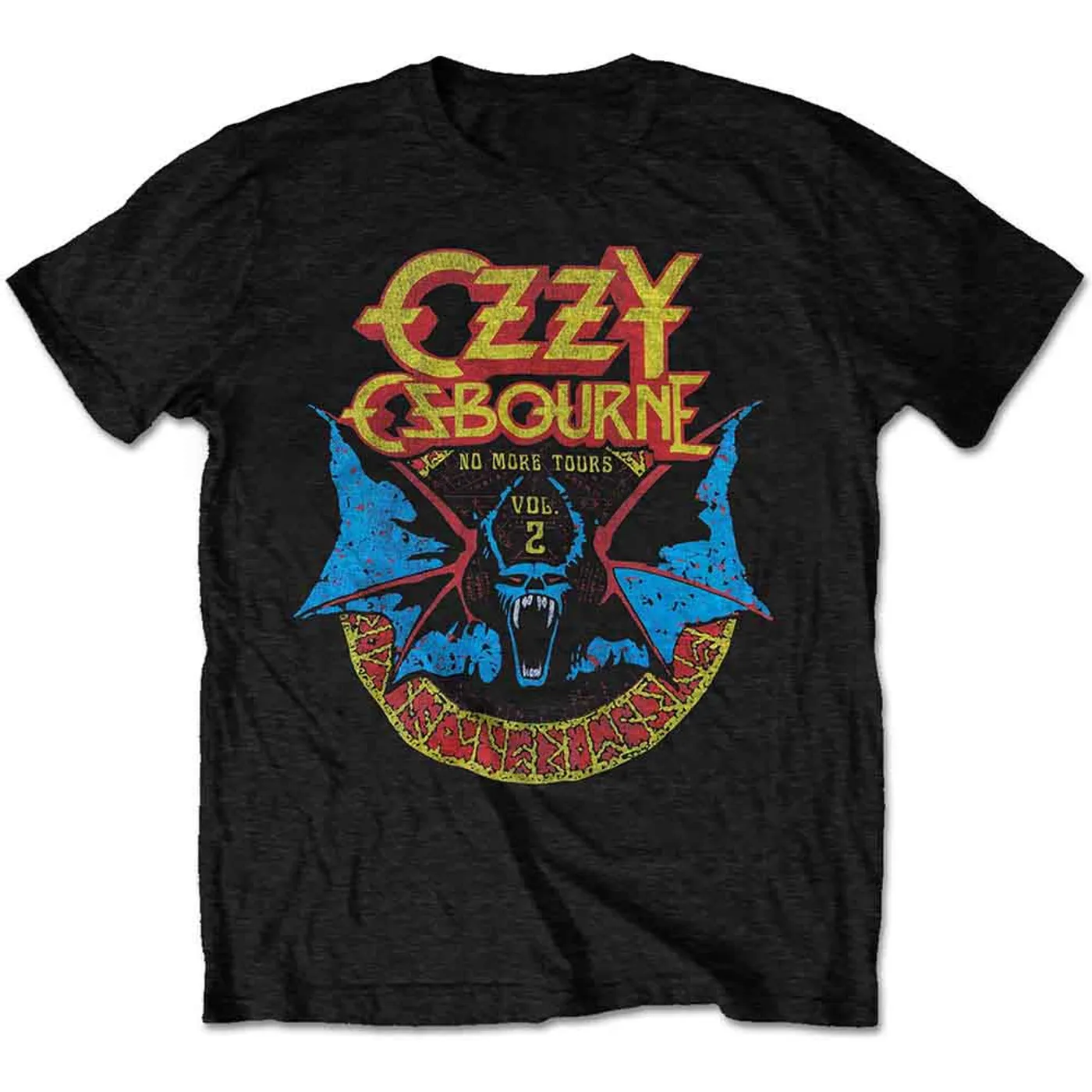 Ozzy Osbourne T Shirt - Bat Circle