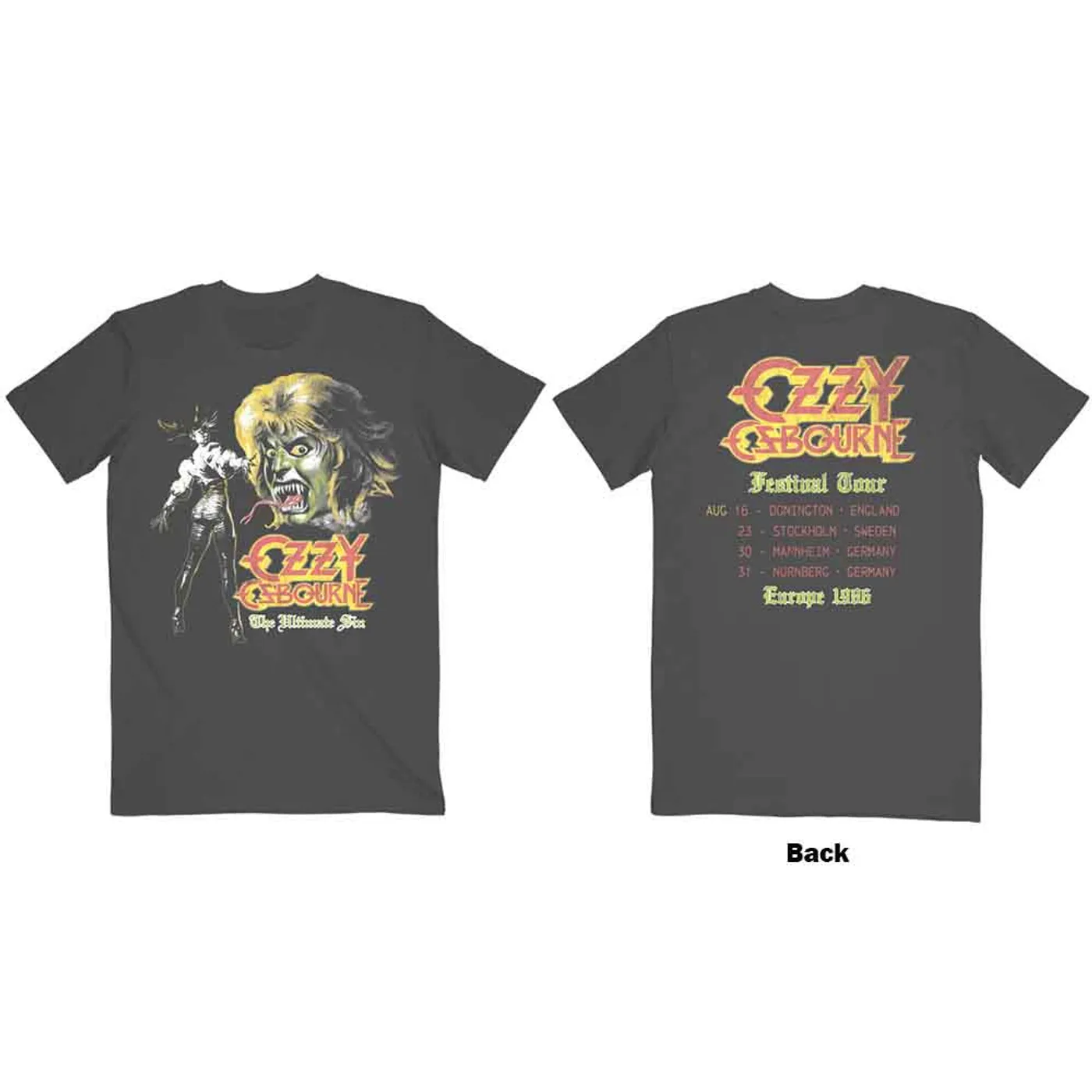 Ozzy Osbourne T Shirt - Ultimate Remix