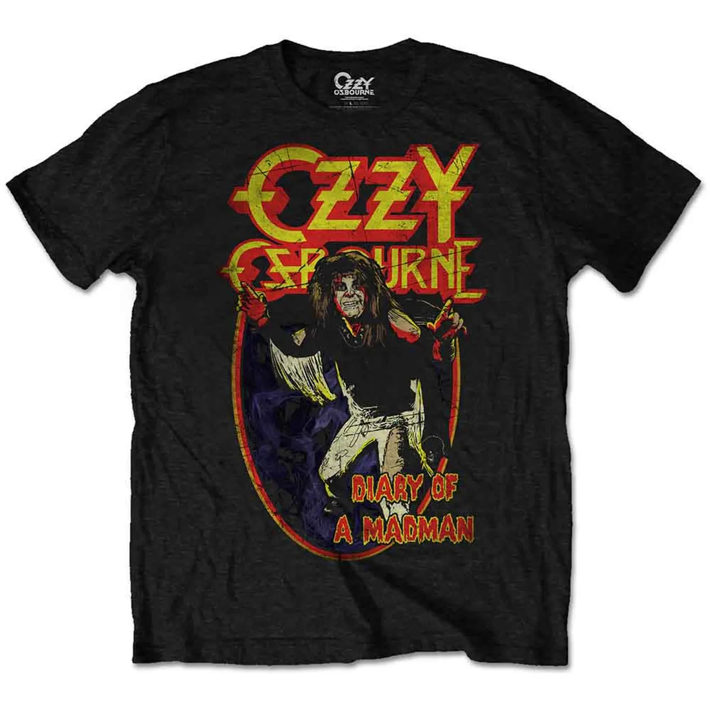 Ozzy Osbourne T Shirt - Diary Of A Madman