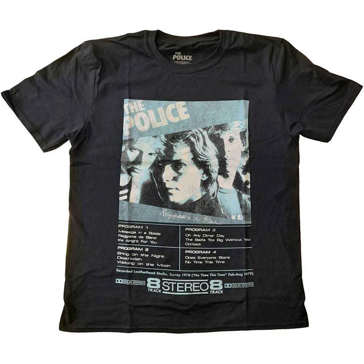 The Police T Shirt - Reggatta 8 Track