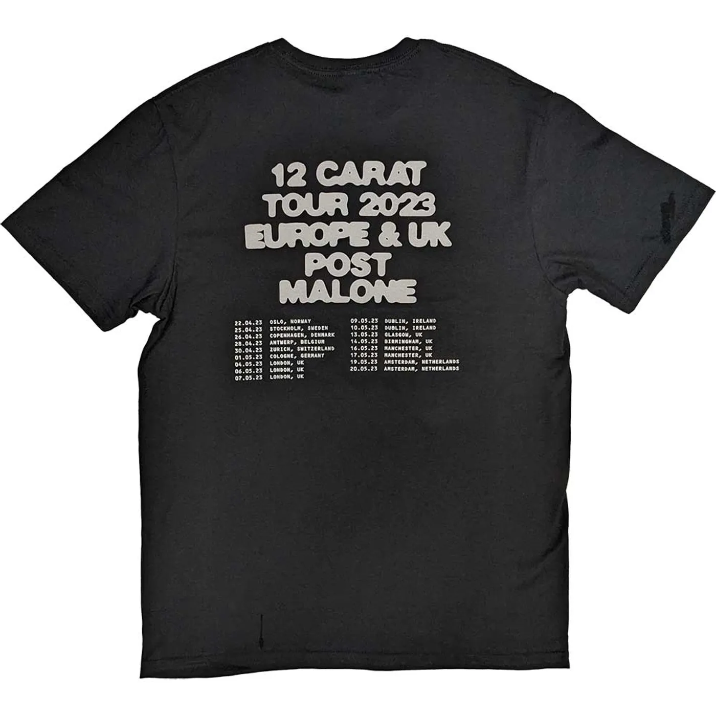Post Malone T Shirt - Fangs 2023 Tour Dates
