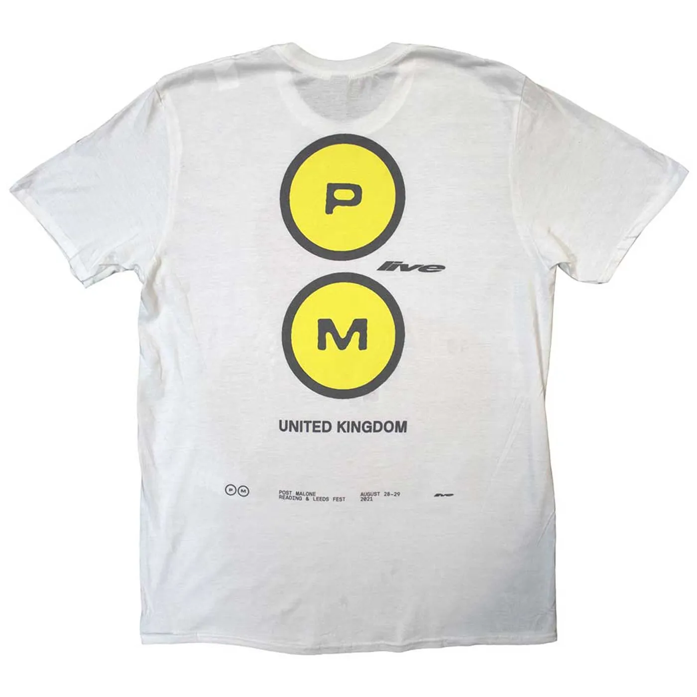 Post Malone T Shirt - Red Photo Live