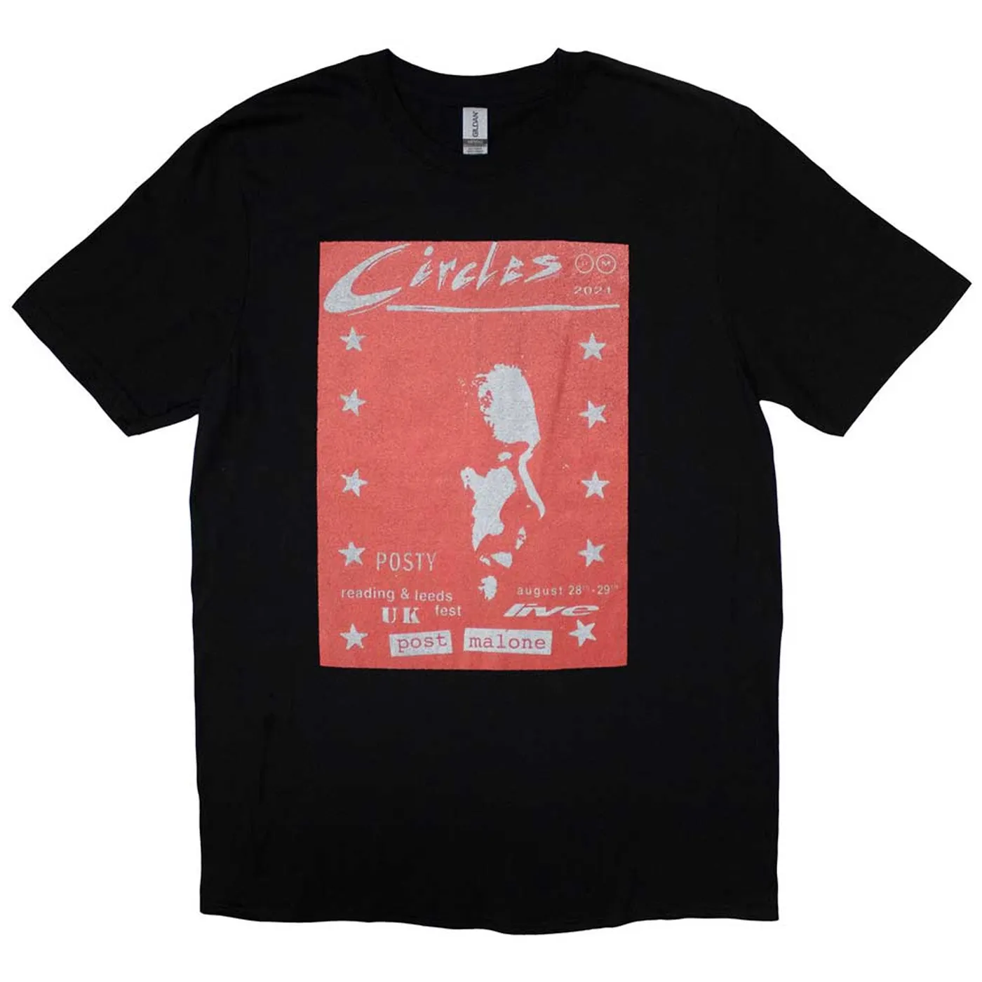 Post Malone T Shirt - Circles Live