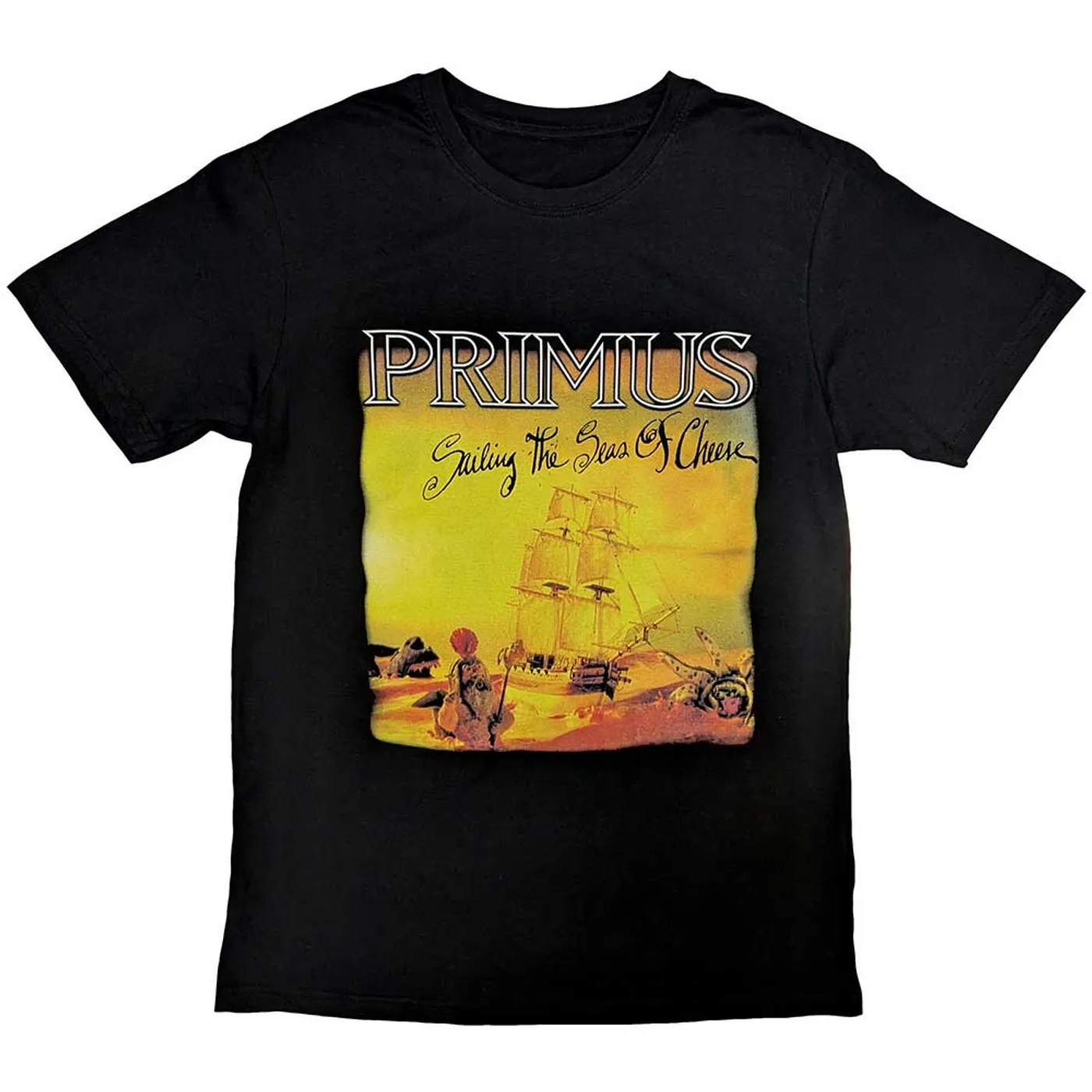 Primus T Shirt - Sailing The Seas Of Cheese