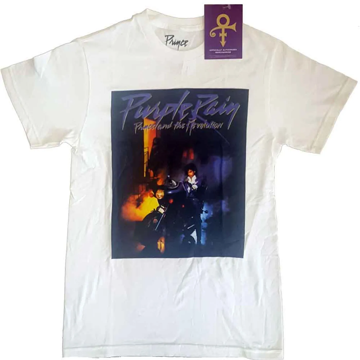 Prince T Shirt - Purple Rain Square