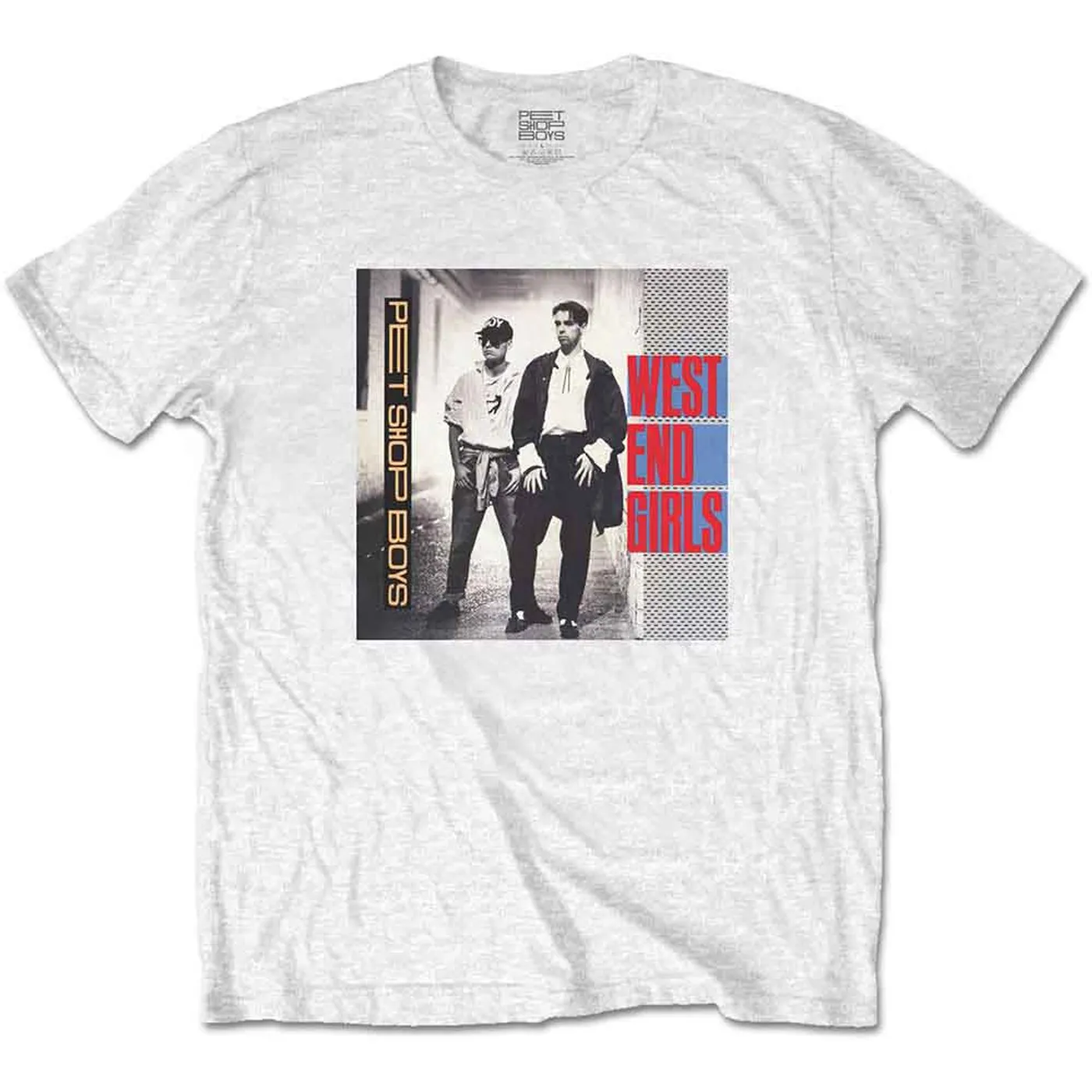 Pet Shop Boys T Shirt - West End Girls