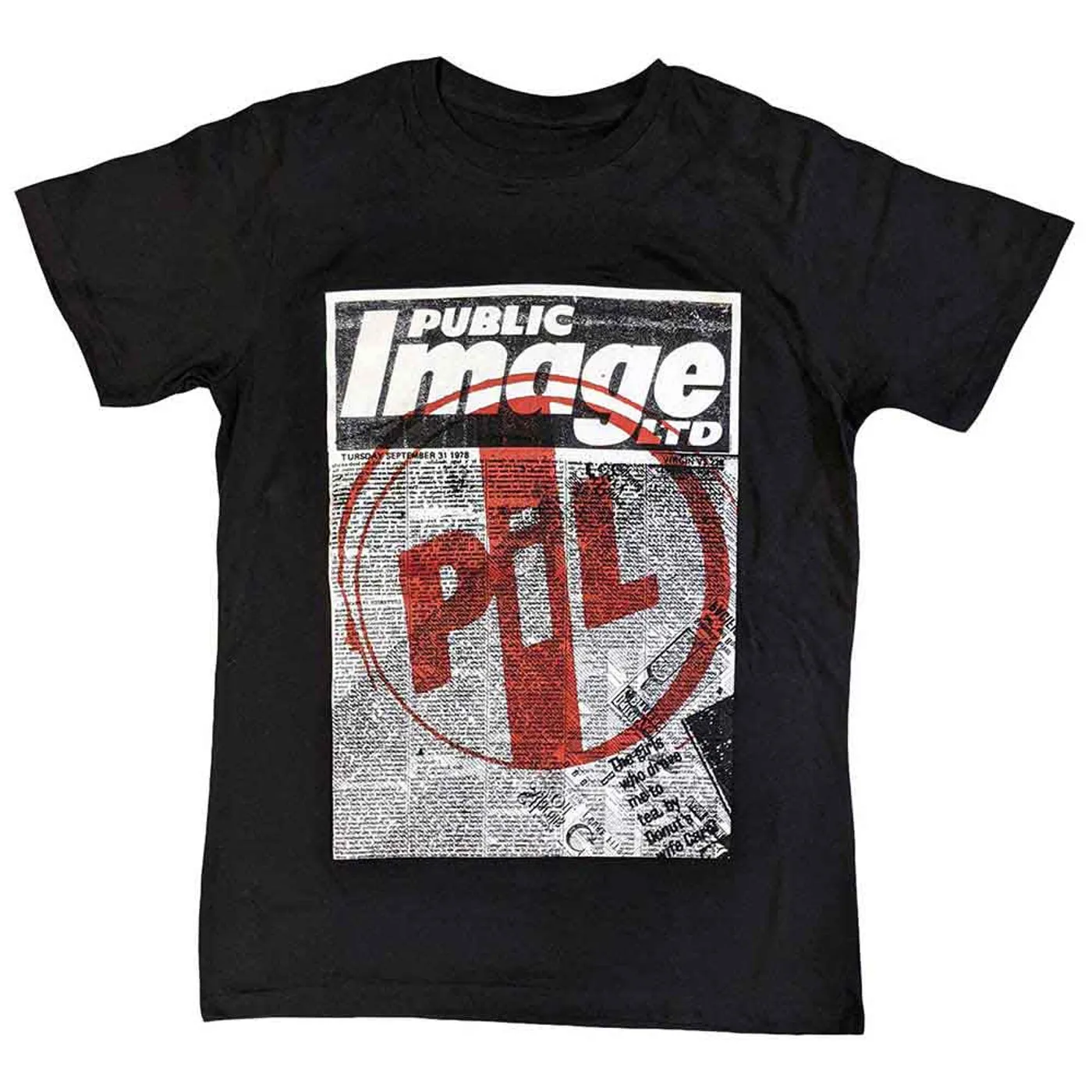 Public Image Ltd. T Shirt - Poster