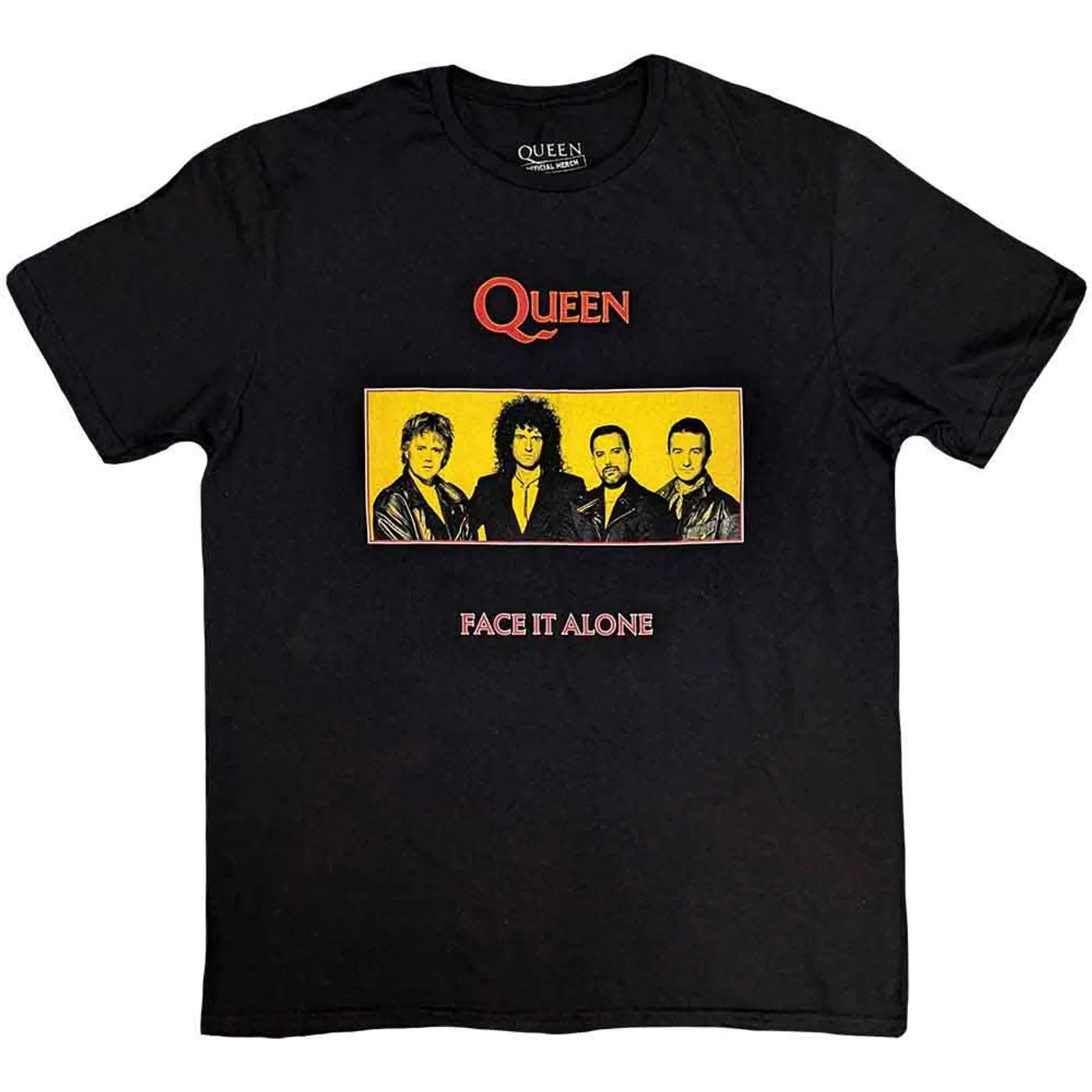 Queen T Shirt - Face It Alone Panel