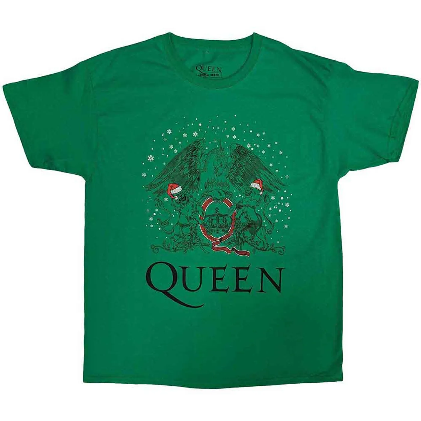 Queen T Shirt - Holiday Crest