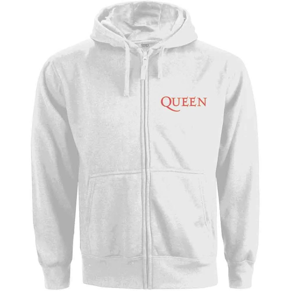 Women's Zip Hoodie - Classic Crest BackPrint