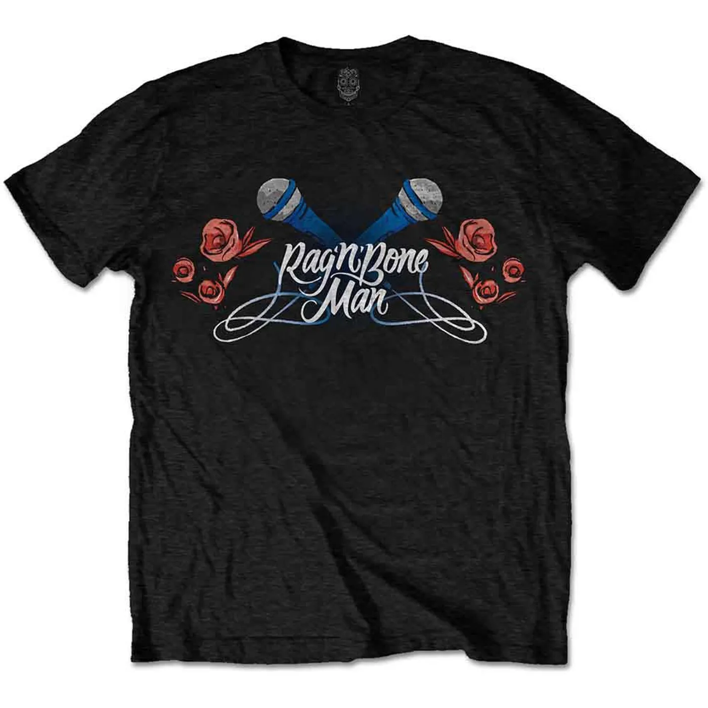 Rag'n'Bone Man T Shirt - Mics & Roses