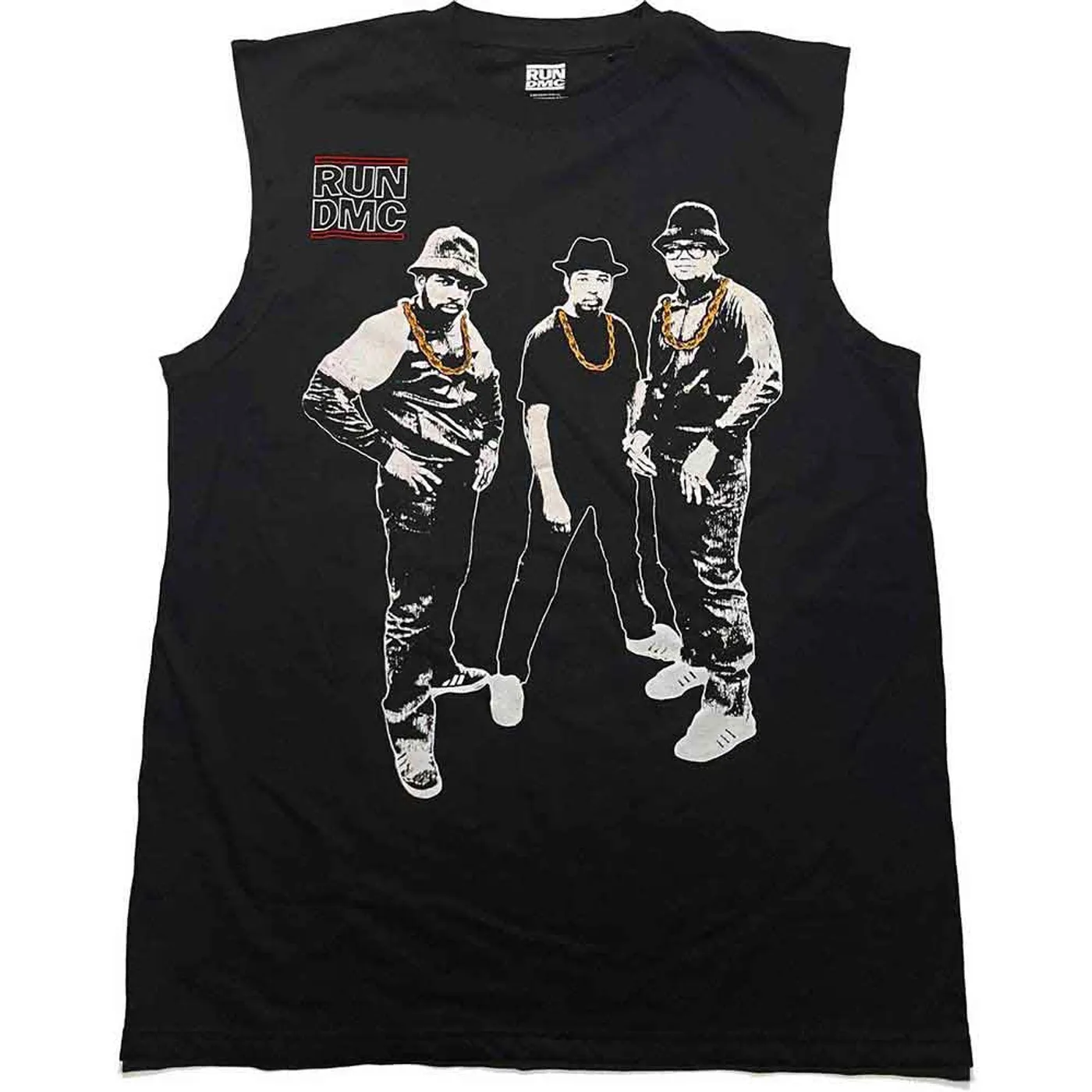 Run DMC Vest Top - Gold Chains Photo