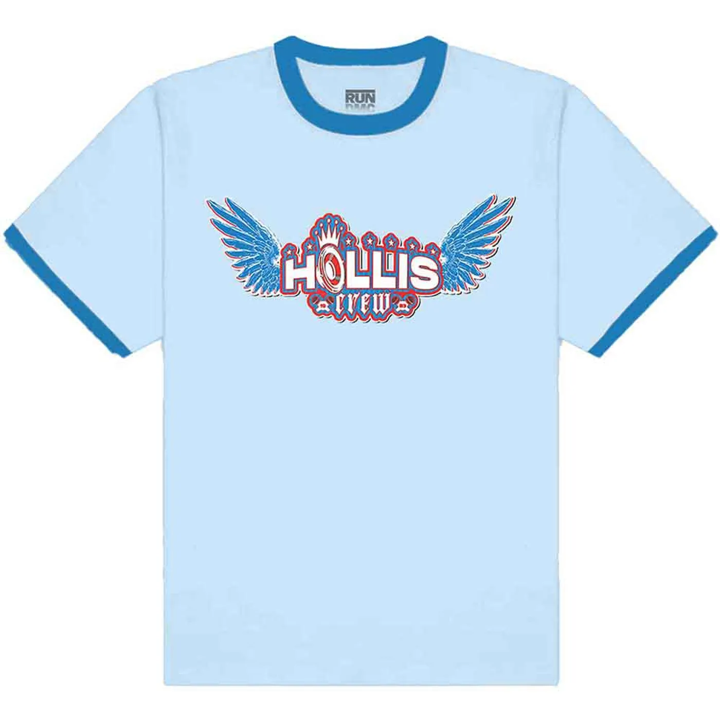 Run DMC T Shirt - Hollis Crew Ringer