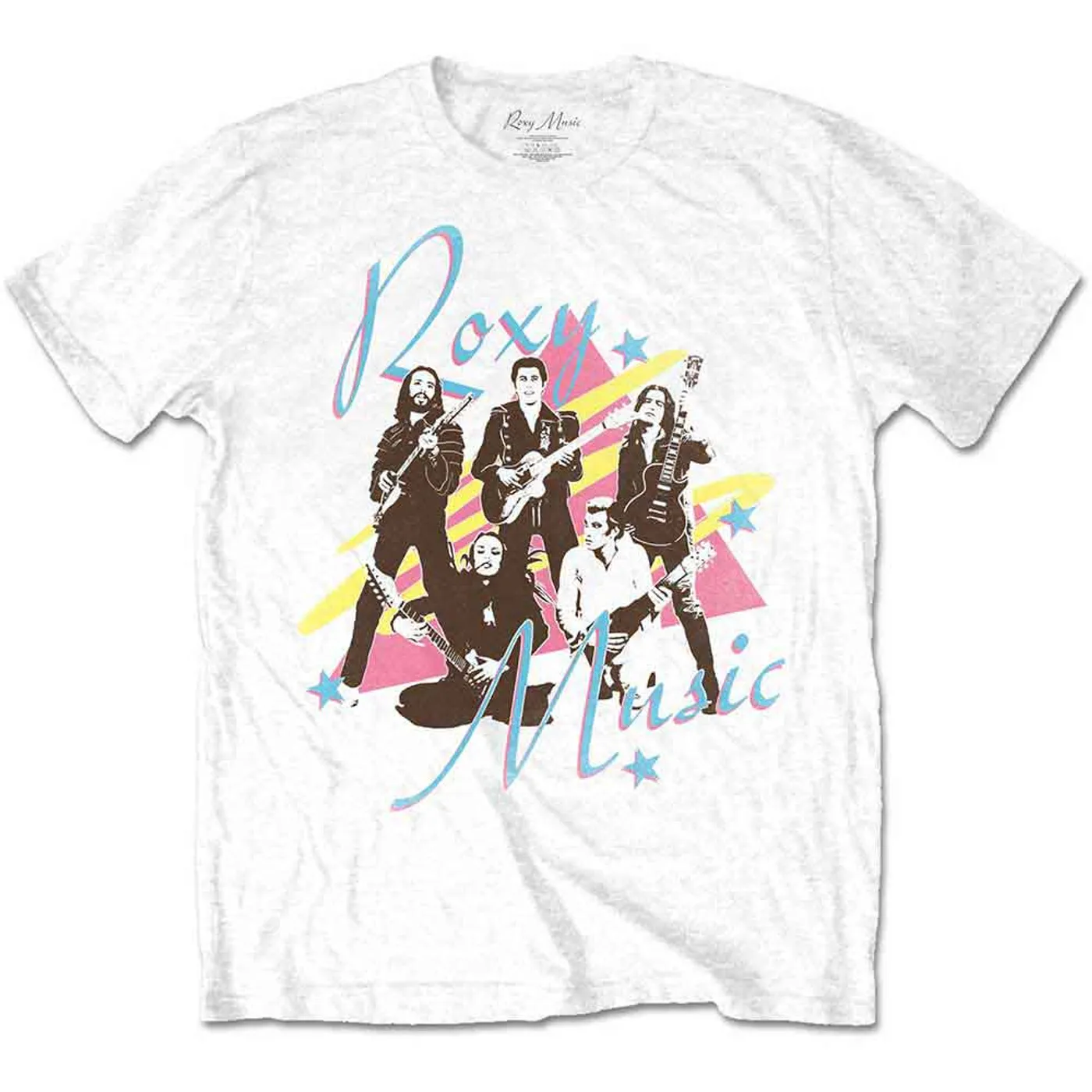 Roxy Music T Shirt - Guitars