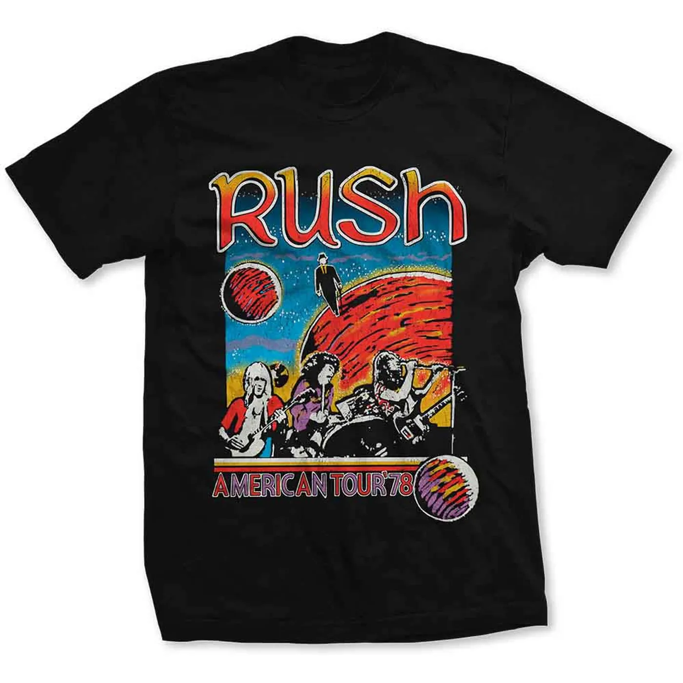 Rush T Shirt - US Tour 1978