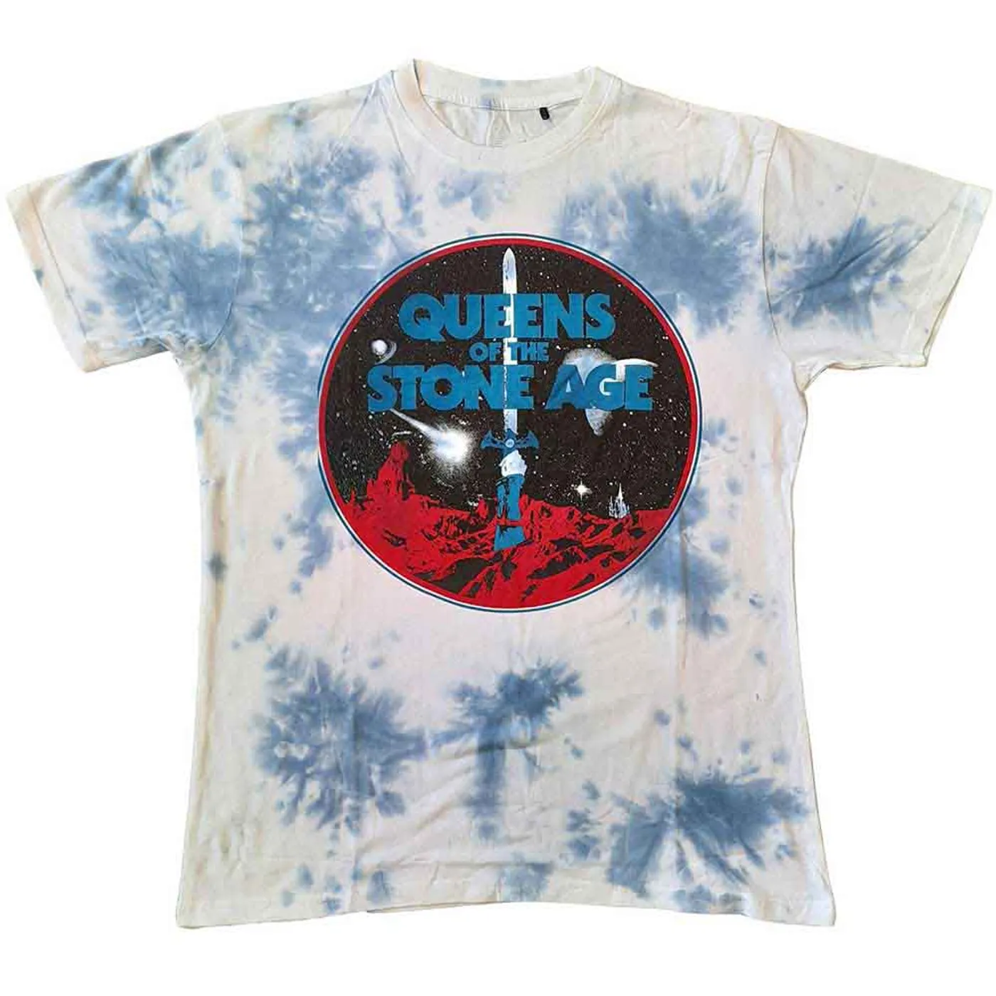 Queens Of The Stone Age T Shirt - Branca Sword