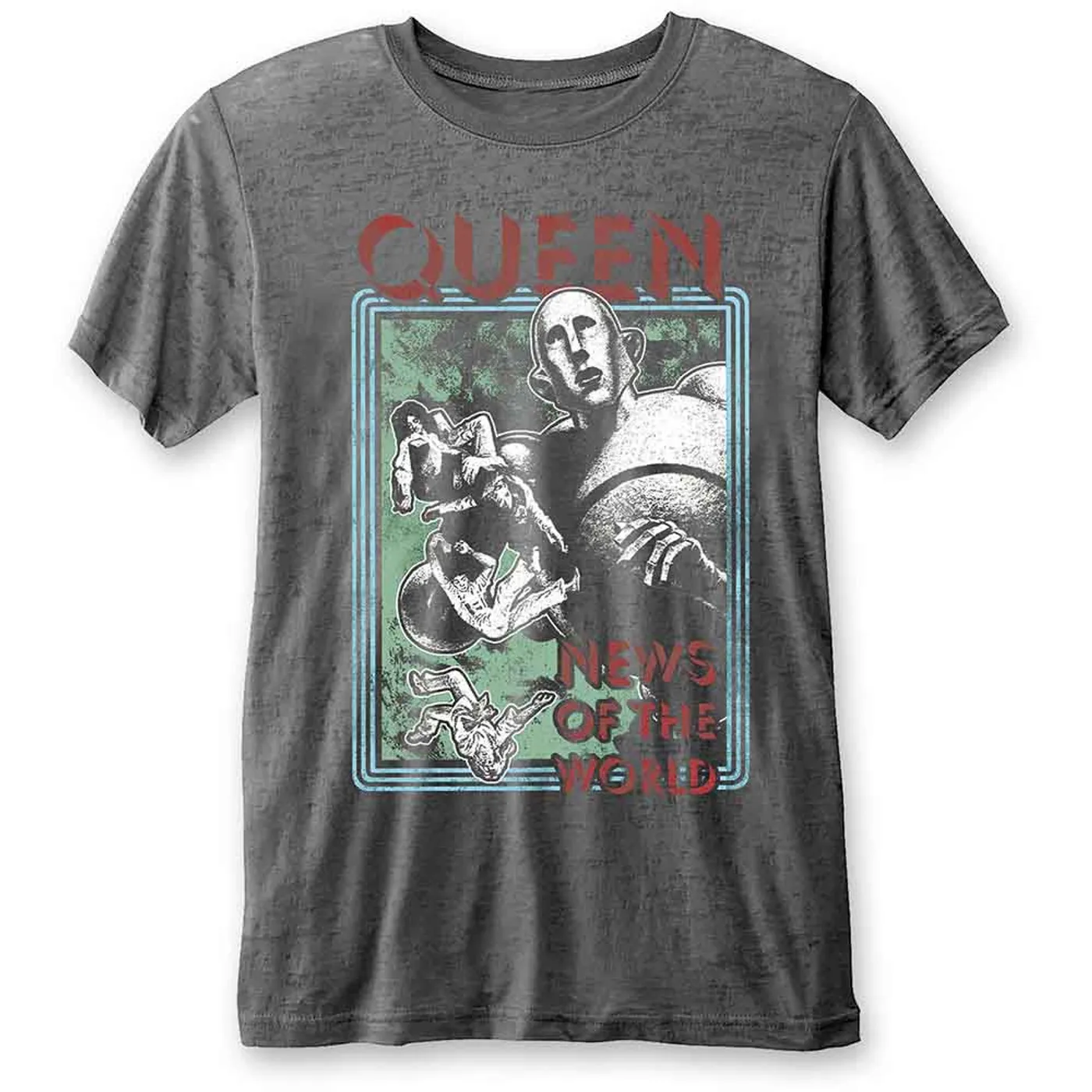 Queen T Shirt - News Of The World BO