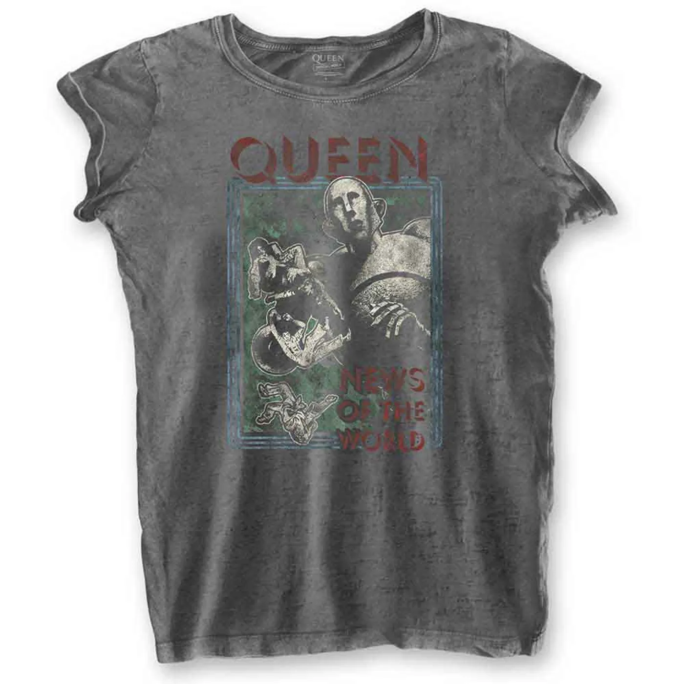 Queen Woman's T Shirt - News Of The World BO