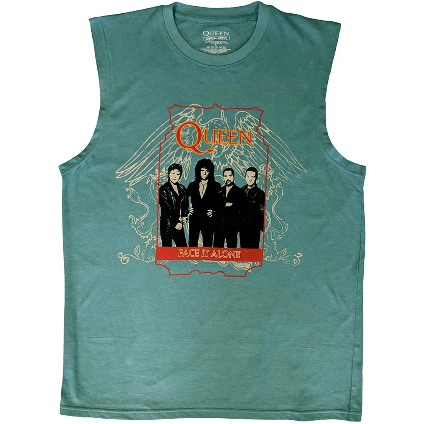 Queen Vest Top - Face It Alone