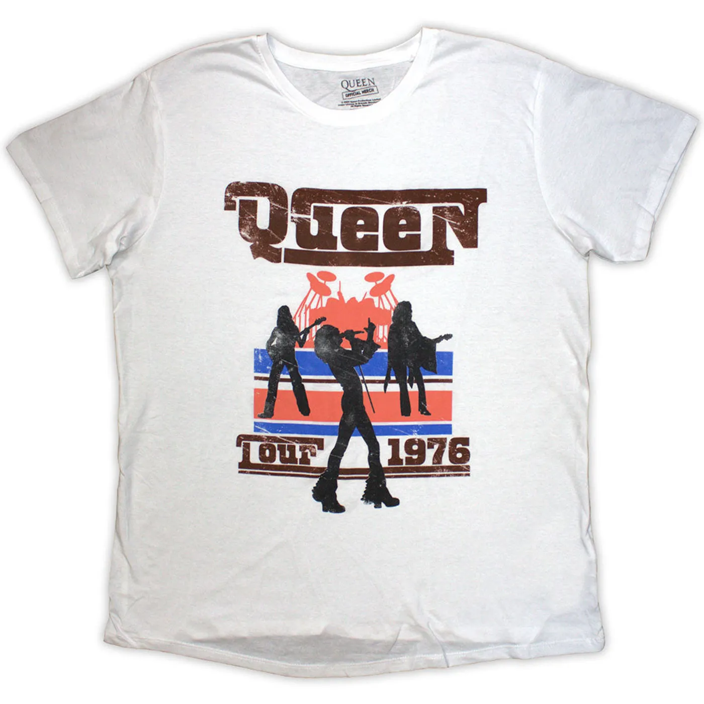 Queen Woman's T Shirt - 76 Tour Silhouettes