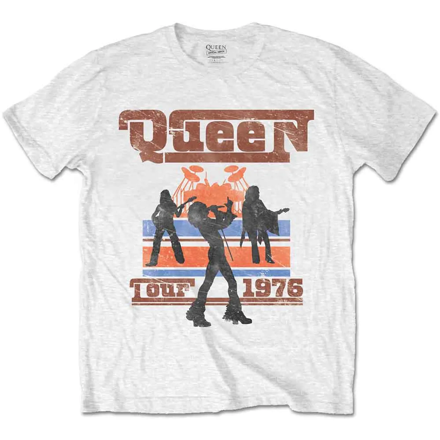 Queen T Shirt - 76 Tour Silhouettes