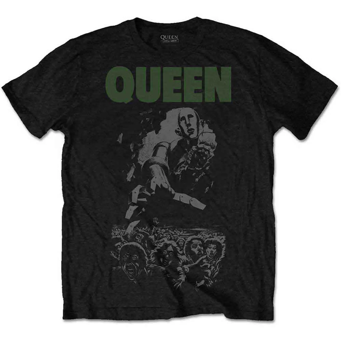 Queen T Shirt - News Of The World 40th Full Cover