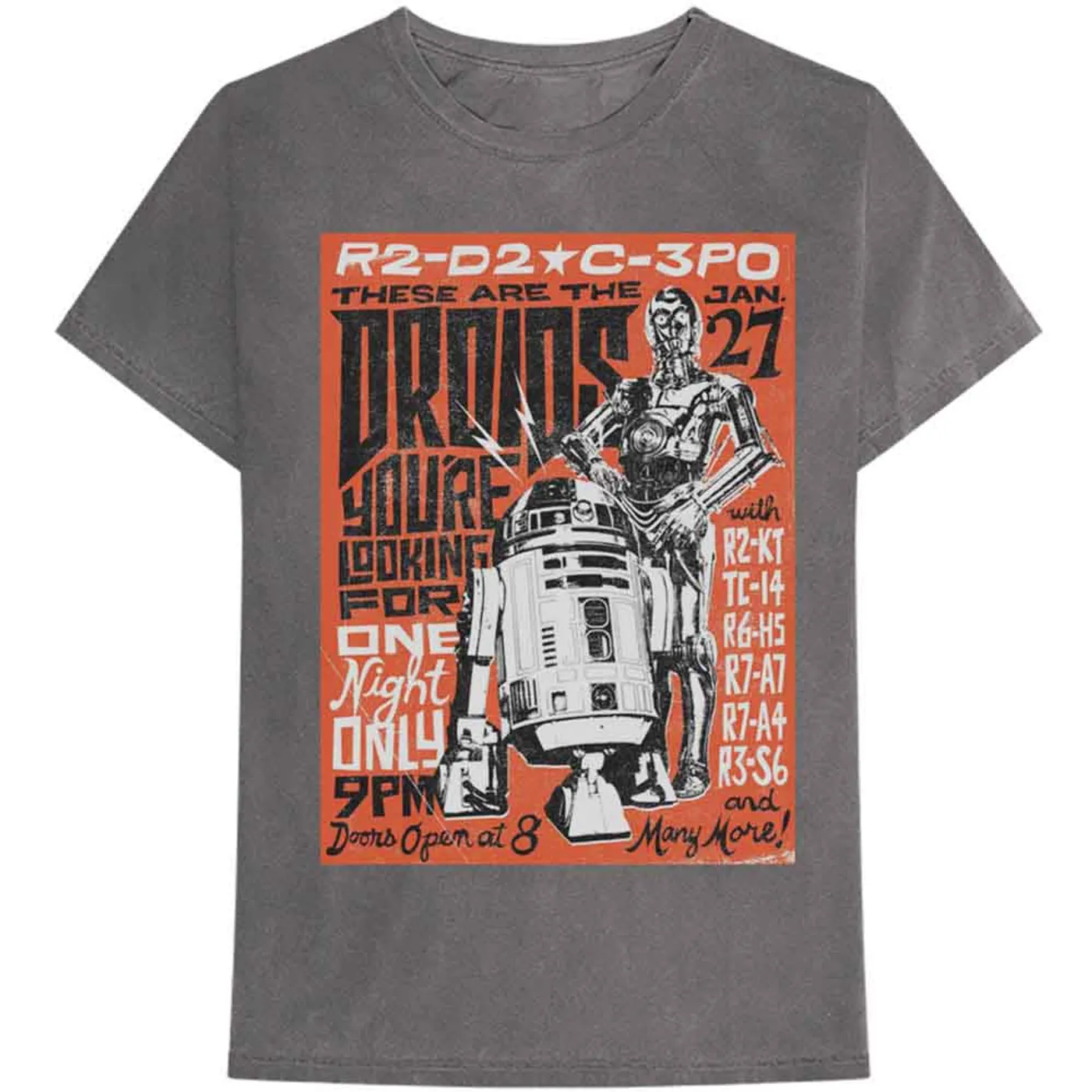 Star Wars T Shirt - Droids Rock