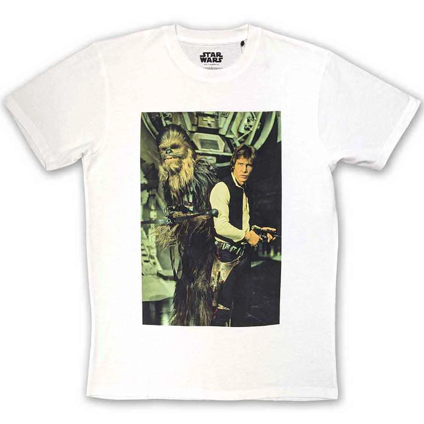 Star Wars T Shirt - Chewbacca & Han Stare