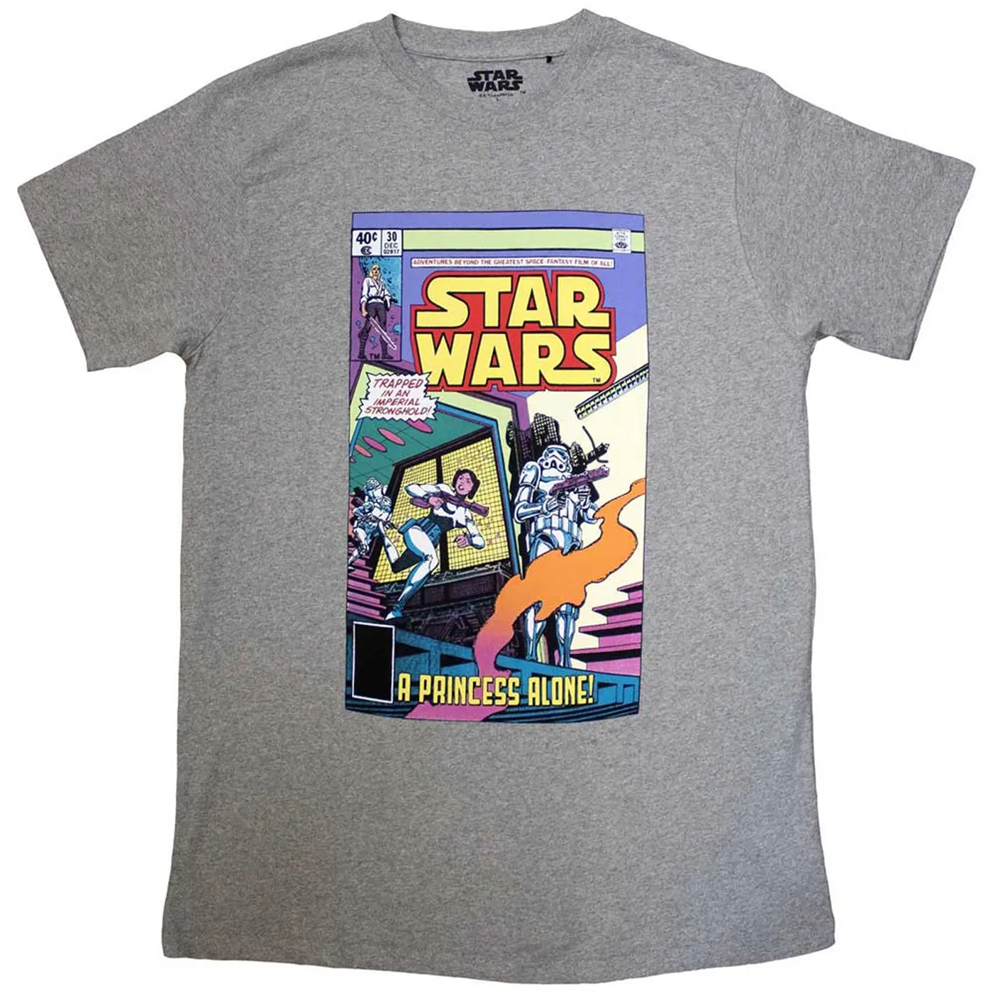 Star Wars T Shirt - A Princess Alone Comic Cover