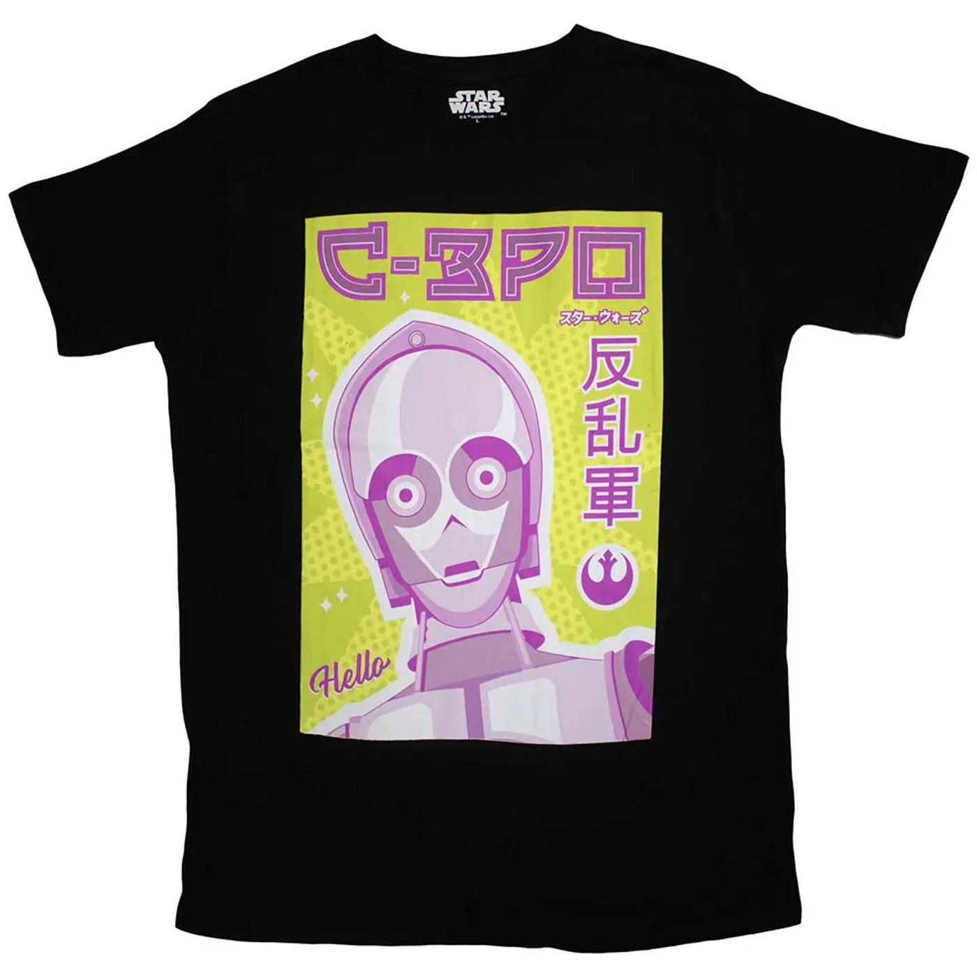 Star Wars T Shirt - C-3PO Japanese