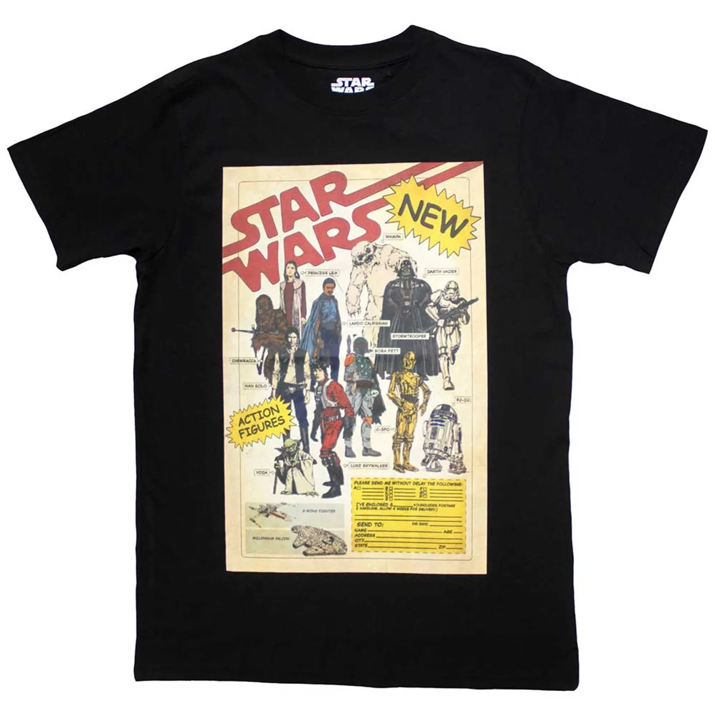 Star Wars T Shirt - Action Figures