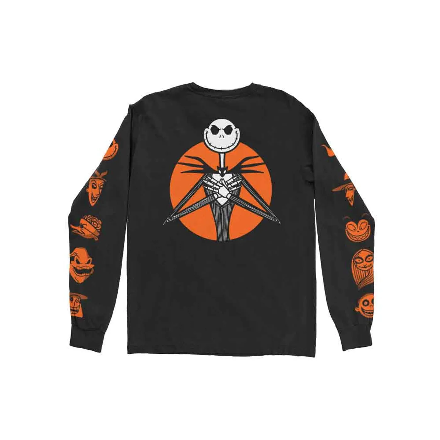 Disney Long Sleeve T Shirt - All Characters Orange