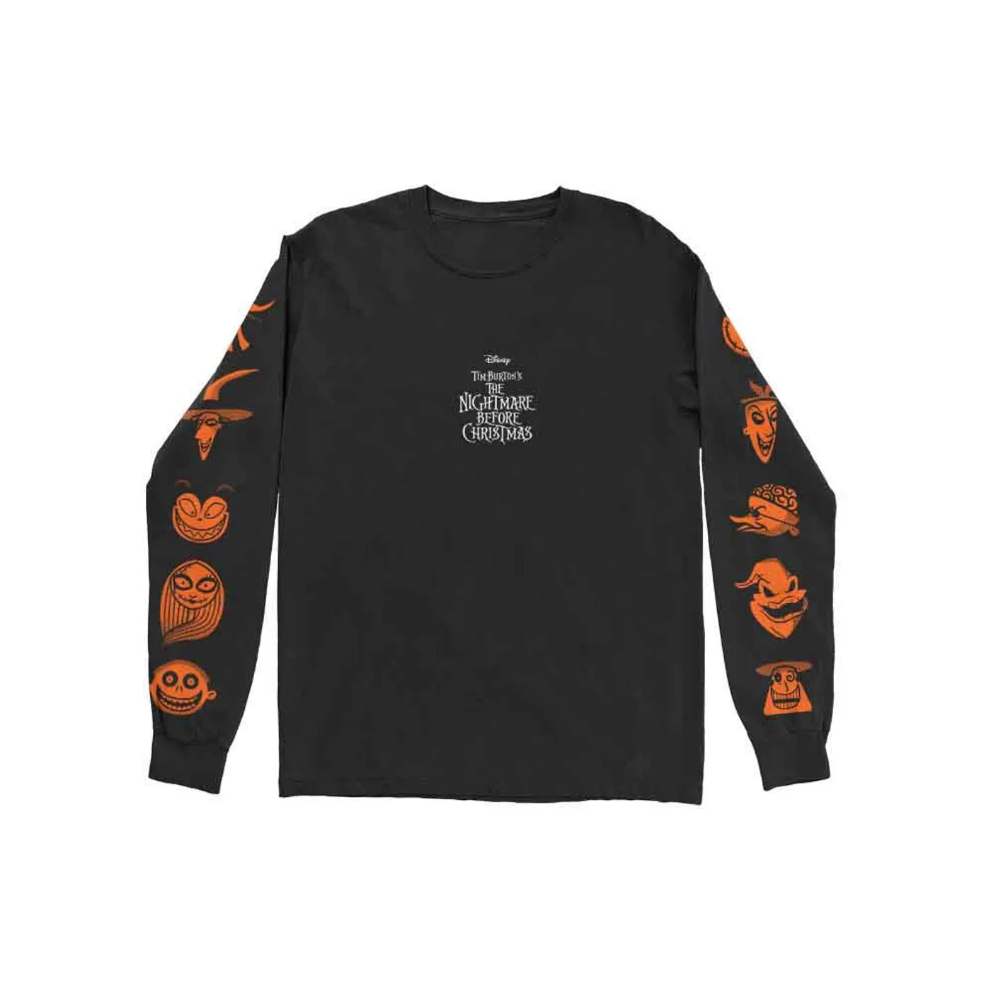 Disney Long Sleeve T Shirt - All Characters Orange
