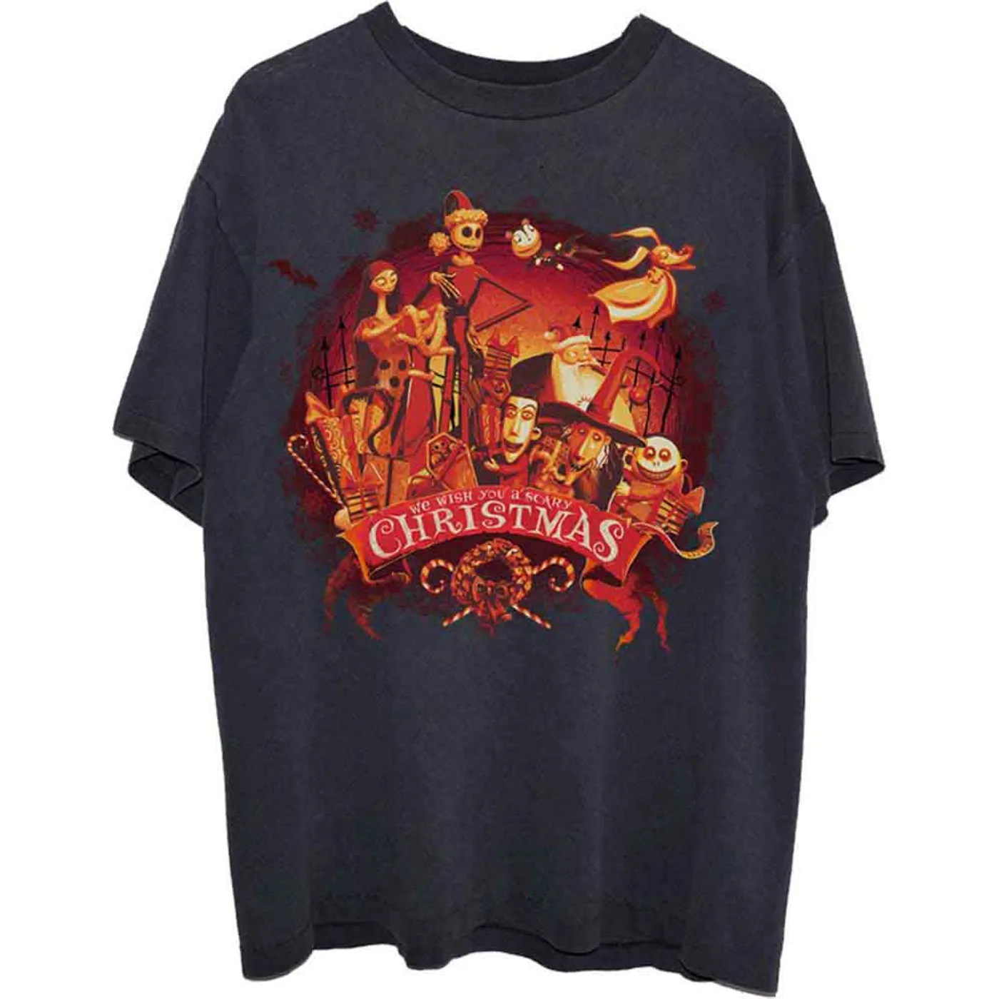 Disney T Shirt - We Wish You A Scary Christmas