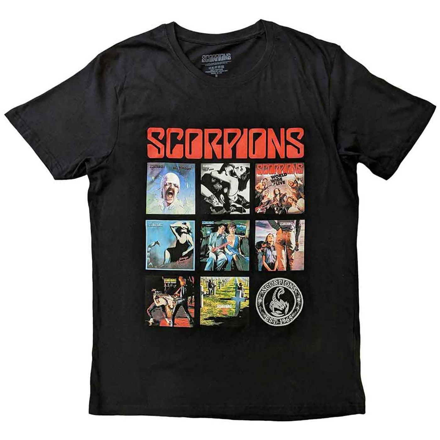 Scorpions T Shirt - Remastered