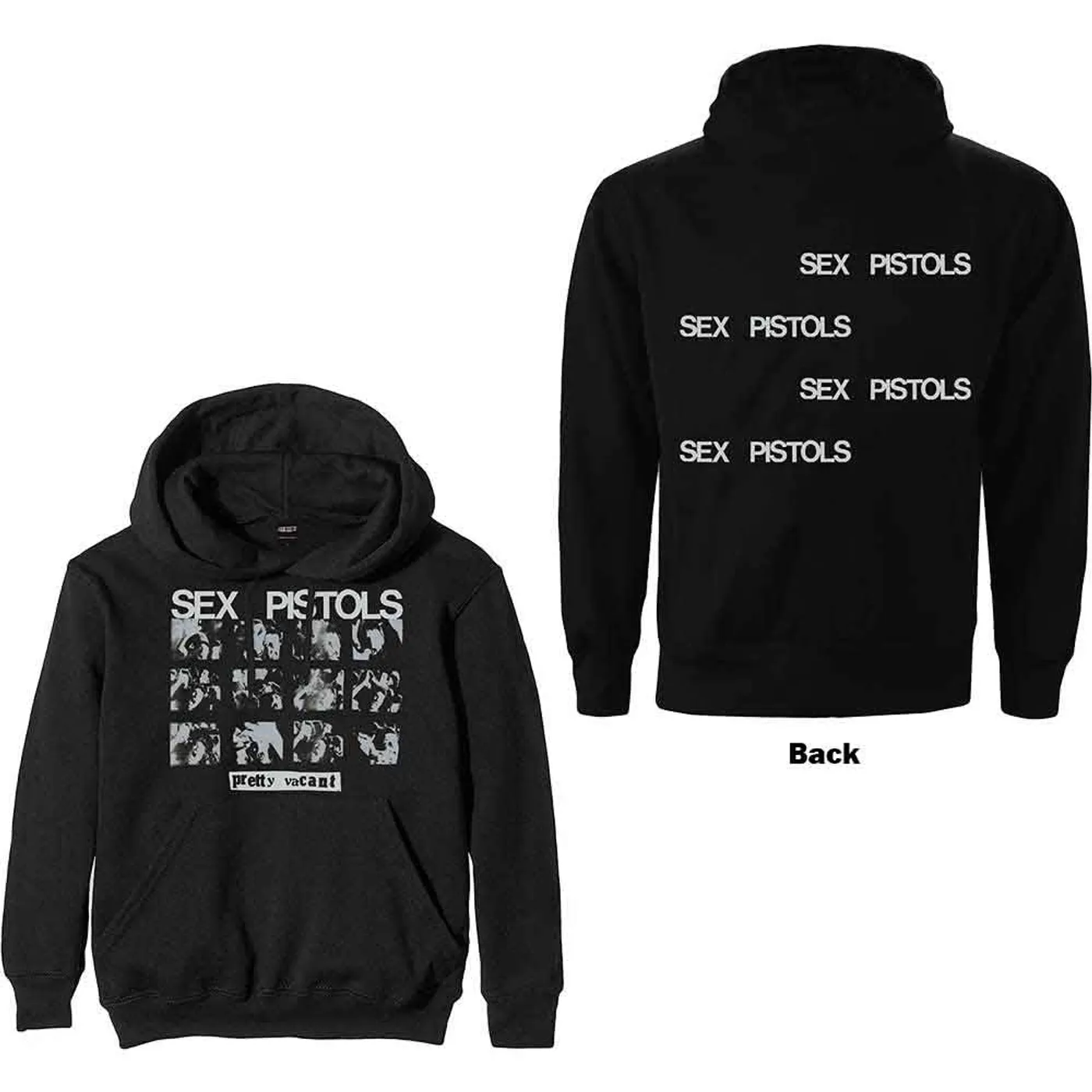 Sex Pistols Pullover Hoodie - Pretty Vacant