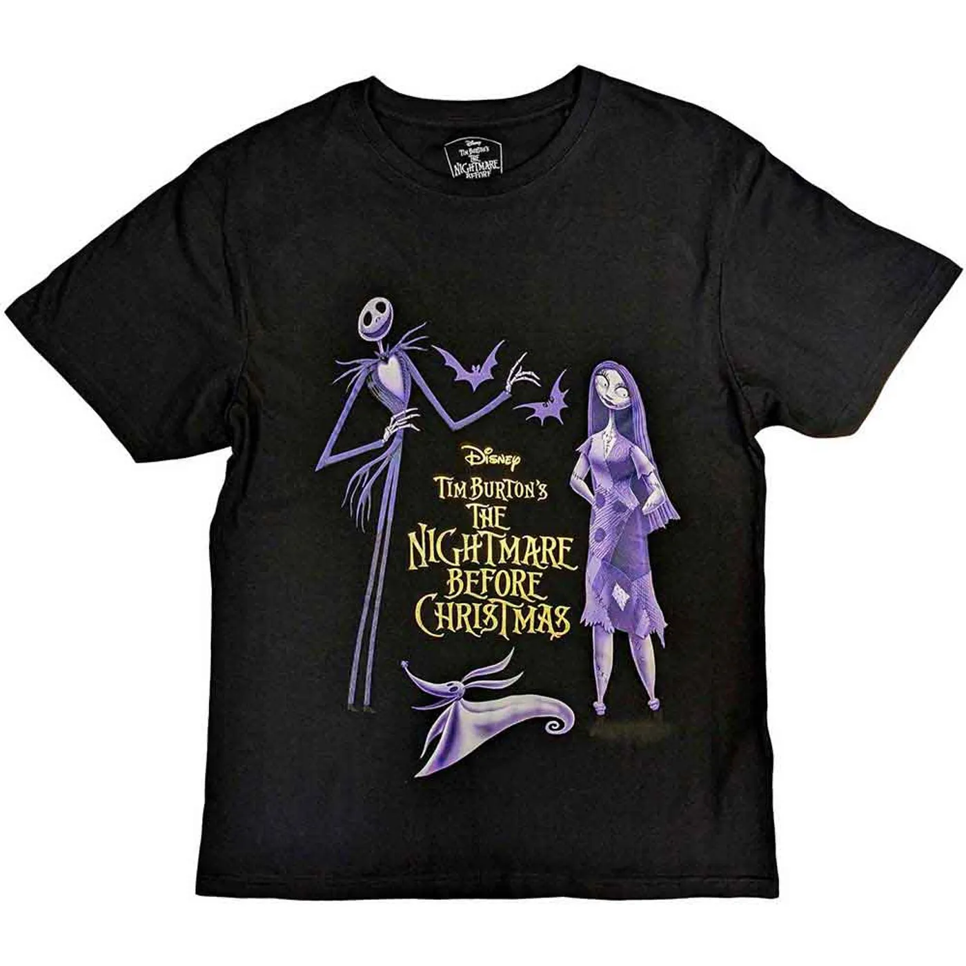 Disney T Shirt - Purple Characters Embellished