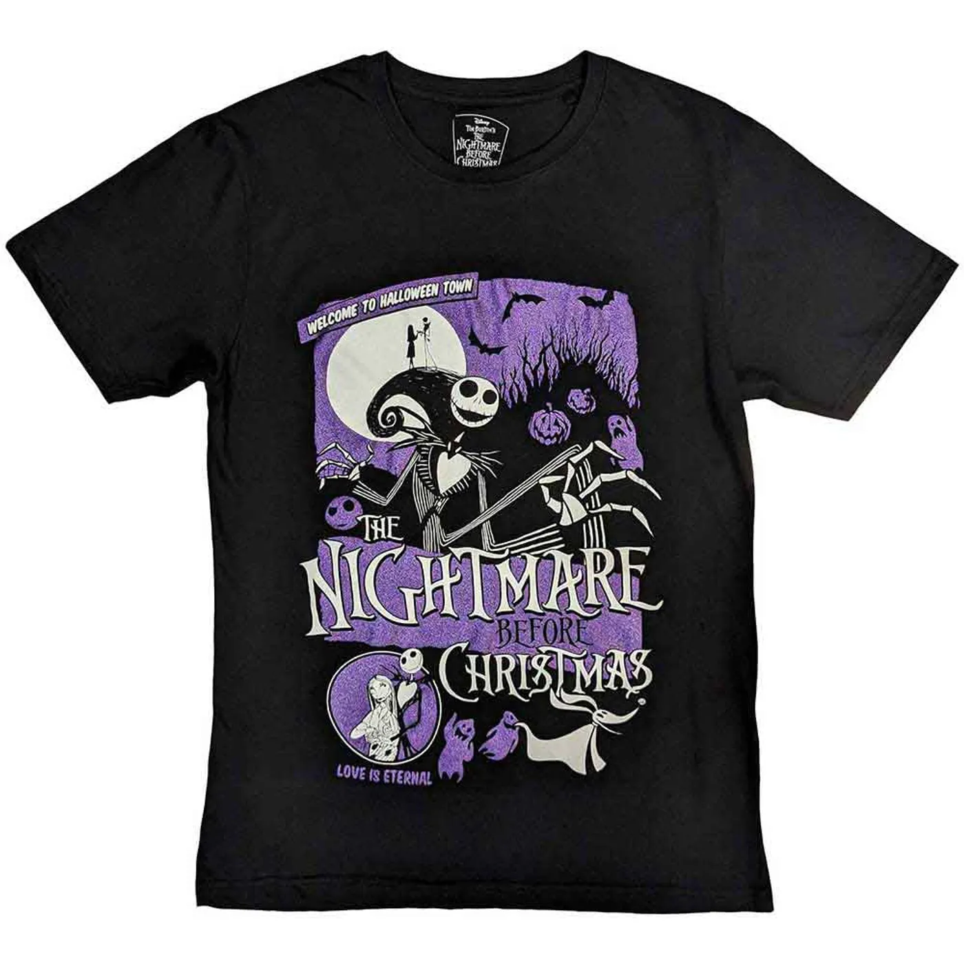 Disney T Shirt - Welcome To Halloween Town Embellished