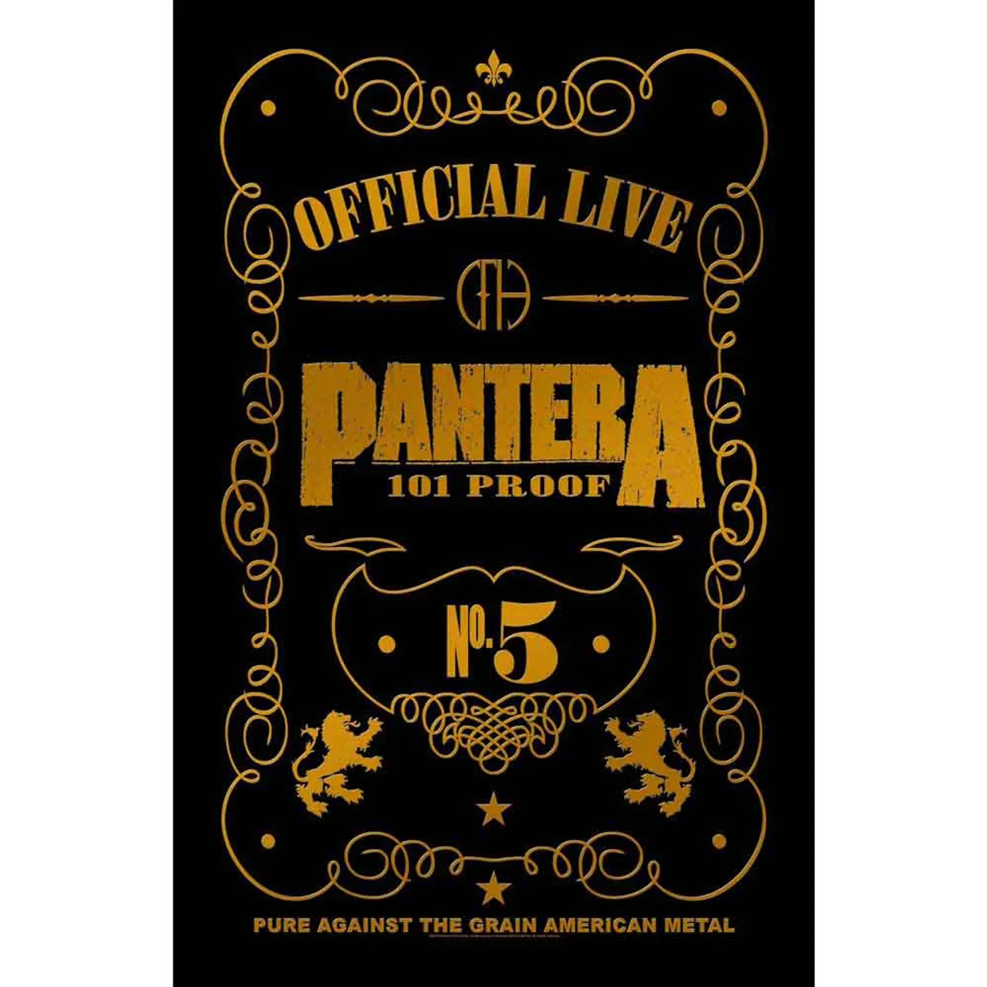 Pantera Poster - 101 Proof