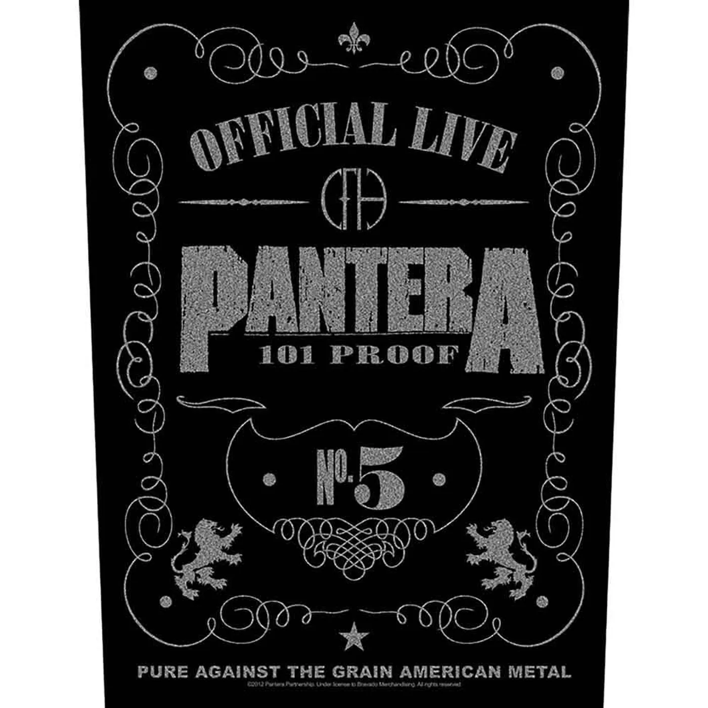 Pantera Patches - Woven Sew On - 101% Proof
