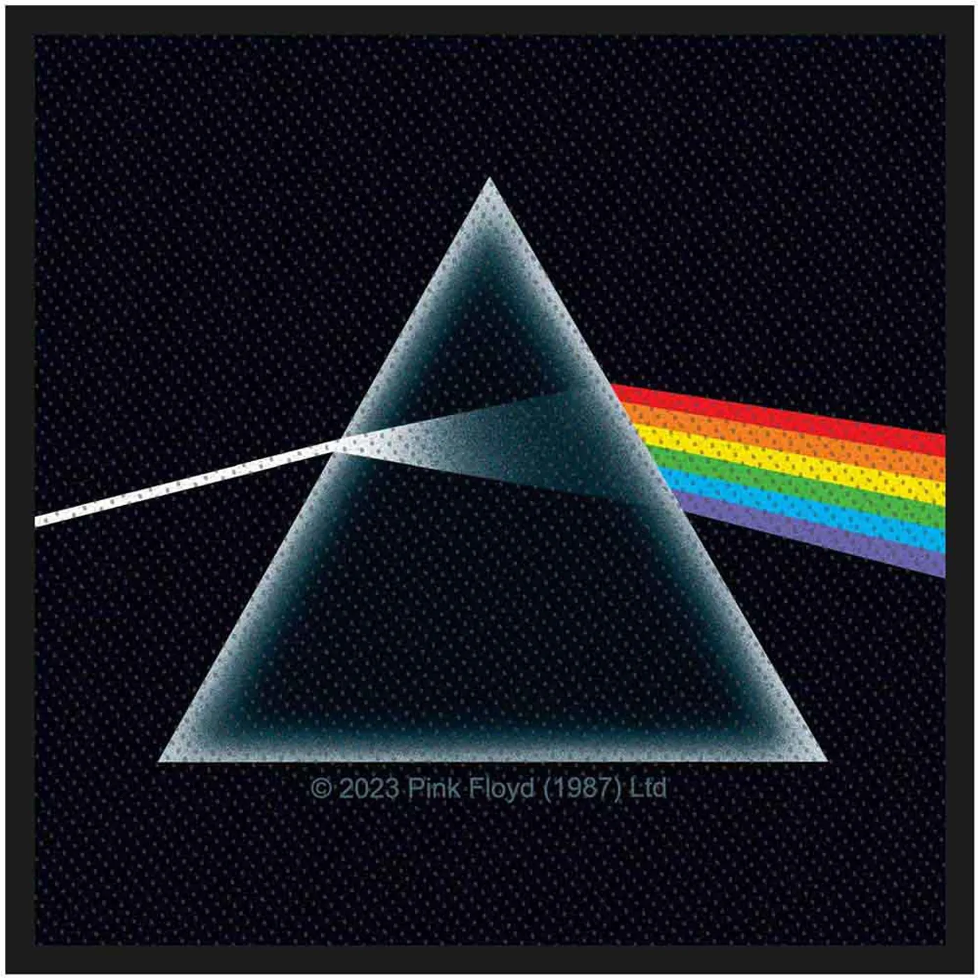 Pink Floyd Patches - Woven Sew On - Dark Side Of The Moon