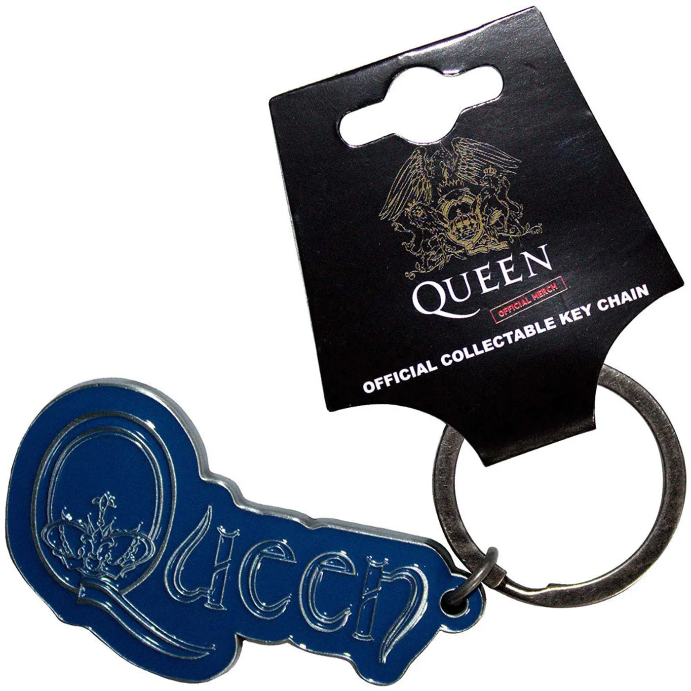 Queen Standard Keychains - Crown In Q Logo
