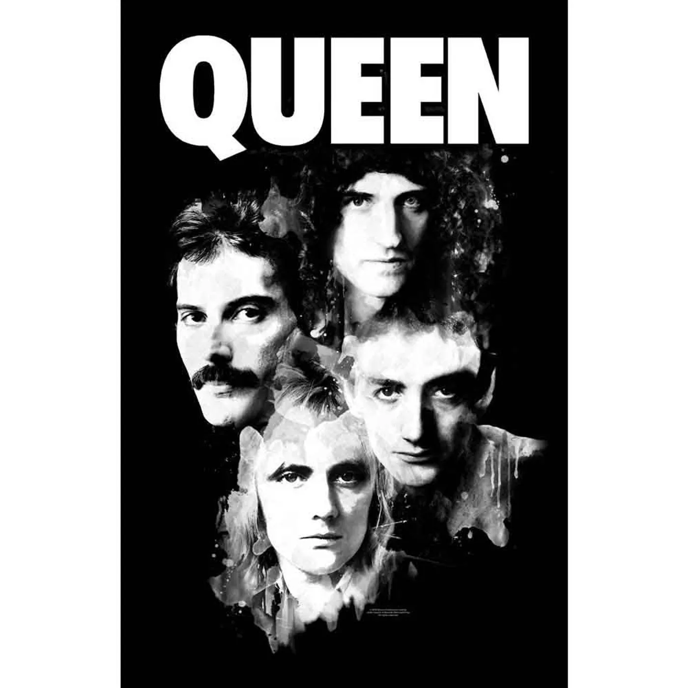 Queen Poster - Faces