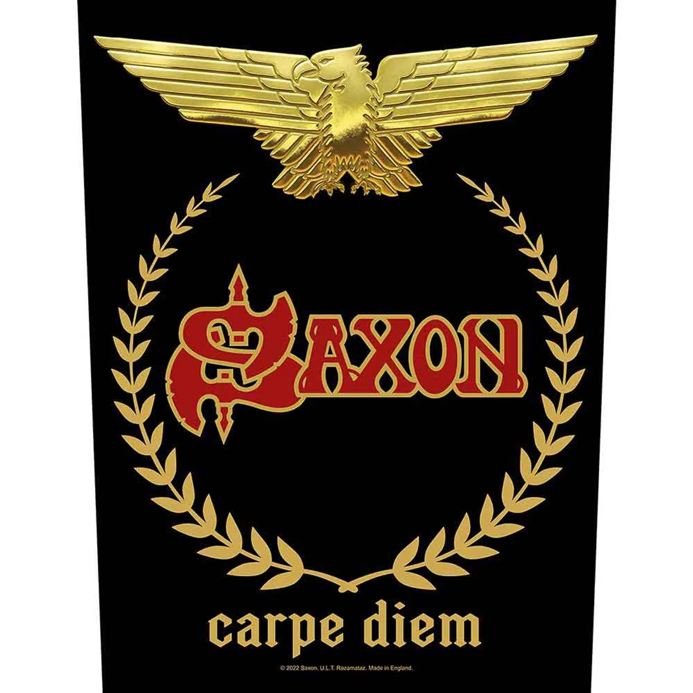 Saxon Patches - Woven Sew On - Carpe Diem